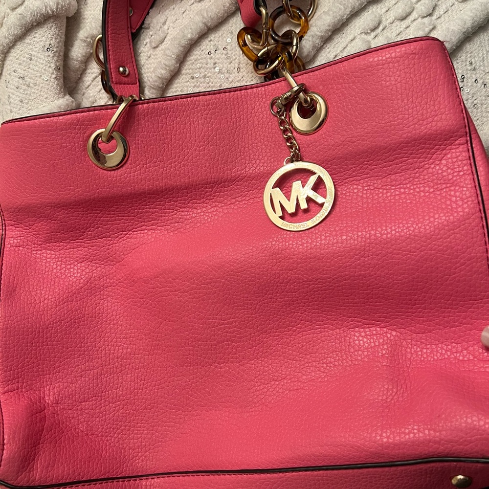 Hot pink MK bag